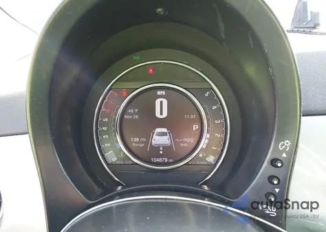 2015 Fiat 500 Lounge из США, поврежденный, VIN 3C3CFFCR1FT620574